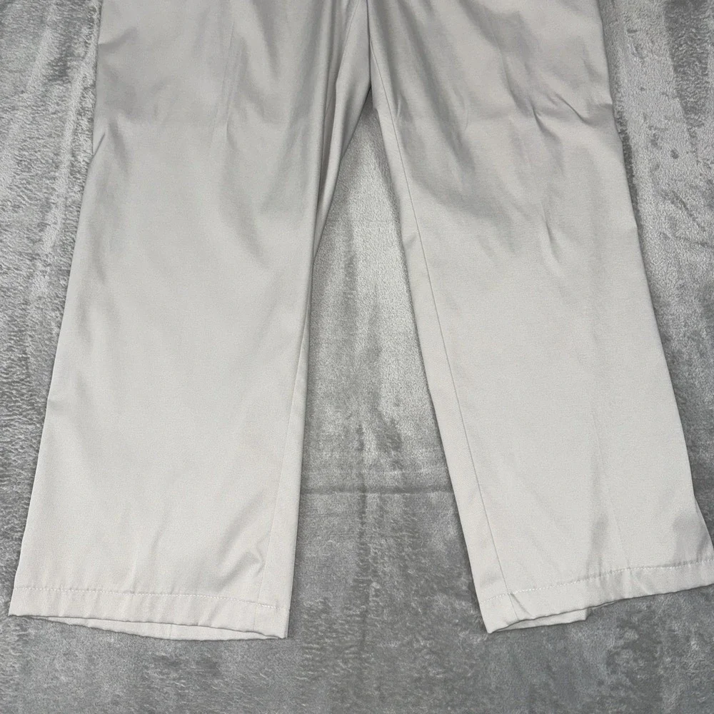 Nike Golf Pants Mens 38x30 Khaki Tan Beige‎ Dri Fit Slash Pocket